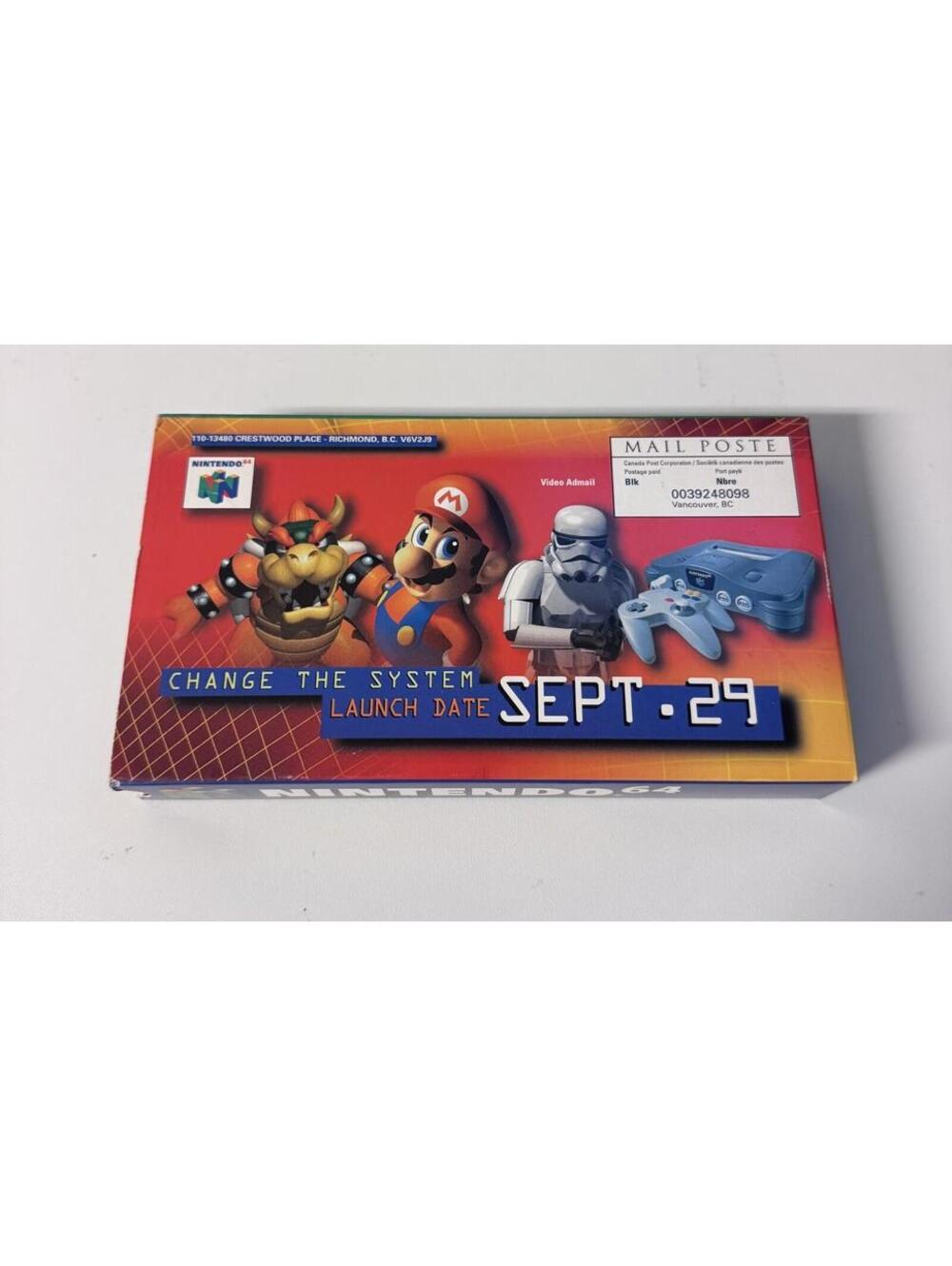 Nintendo Power N64 Change The System Launch Date Promo VHS Tested